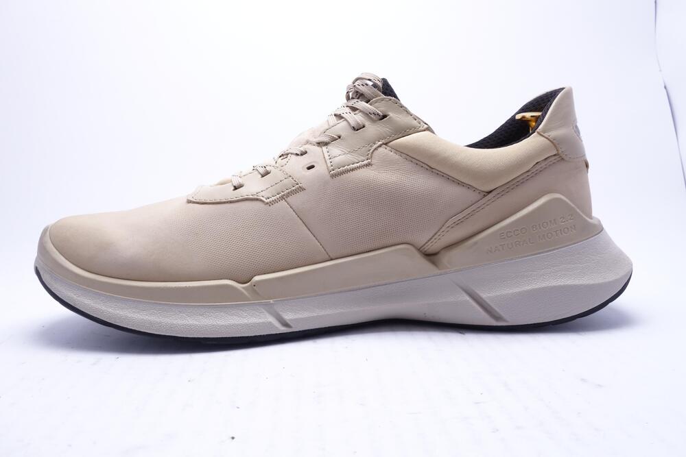 ECCO Biom 2.2 Shoes Mens Size 10.5 Beige Walking Sneakers Cushioned 83076402004 - Picture 3 of 12